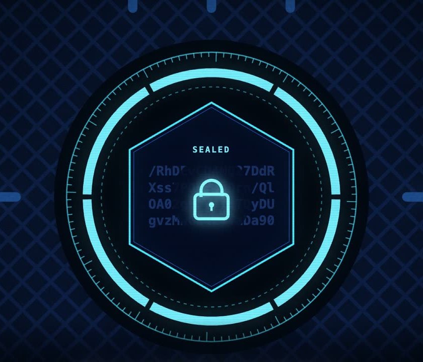 The key vault inside the Secure Enclave, sealed